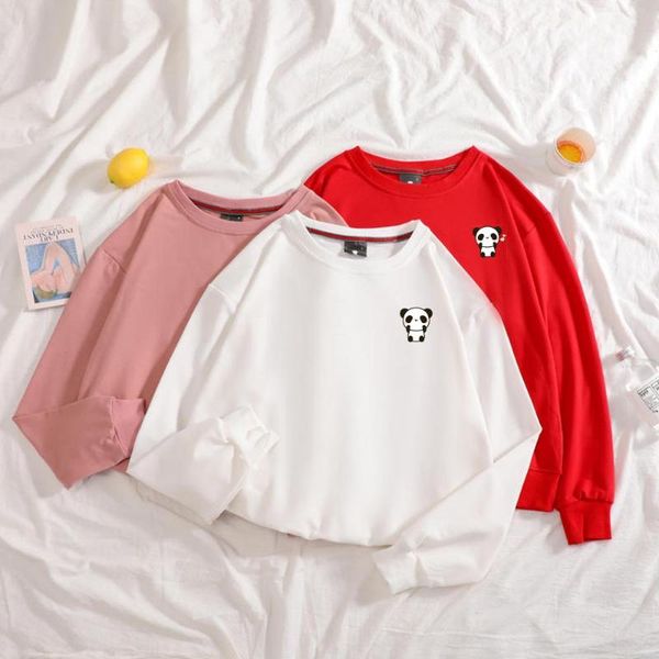 women's hoodies & sweatshirts panda sweatshirt harajuku cute cotton kpop oversized crewneck kawaii casual hoodie for women pullover fem, Black
women's hoodies & sweatshirts panda sweatshirt harajuku cute cotton kpop oversized crewneck kawaii casual hoodie for women pullover fem, Black