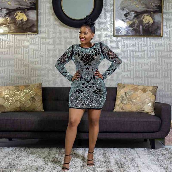 xqy9235 womens new round neck slim fit fashion bubble bead diamond nightclub party dress, Black;gray
xqy9235 womens new round neck slim fit fashion bubble bead diamond nightclub party dress, Black;gray