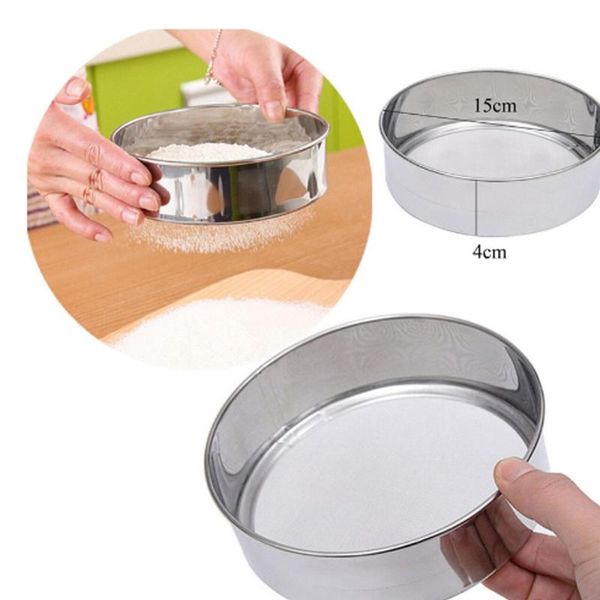 Tamiz De Acero Inoxidable Para Harina, Filtro Criba Hornear Pasteles, Ideal Tamizar Flour Cmutensilios Cocina Pa Baking & Pastry Tools
Tamiz De Acero Inoxidable Para Harina, Filtro Criba Hornear Pasteles, Ideal Tamizar Flour Cmutensilios Cocina Pa Baking & Pastry Tools