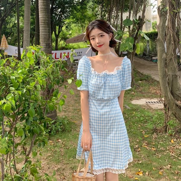 casual dresses women mini dress plaid y2k bodycon cotton high waist korean teen girls puff sleeve summer women's 2021 school japanese, Black;gray
casual dresses women mini dress plaid y2k bodycon cotton high waist korean teen girls puff sleeve summer women's 2021 school japanese, Black;gray