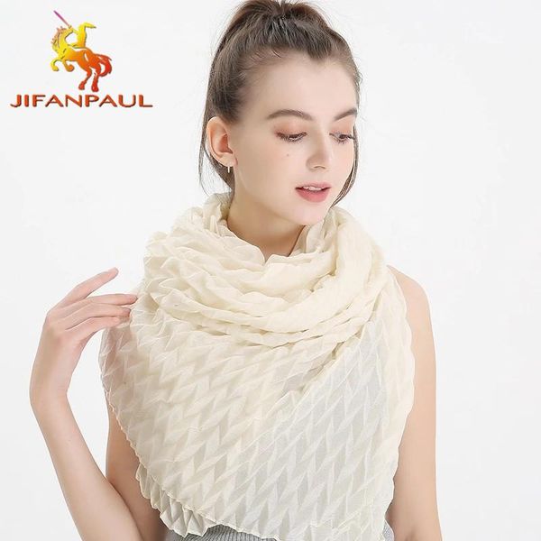scarves jifanpaul wrinkle scarf ladies pure color folds headscarf monochrome warmth cotton and linen multicolor bib, Blue;gray
scarves jifanpaul wrinkle scarf ladies pure color folds headscarf monochrome warmth cotton and linen multicolor bib, Blue;gray