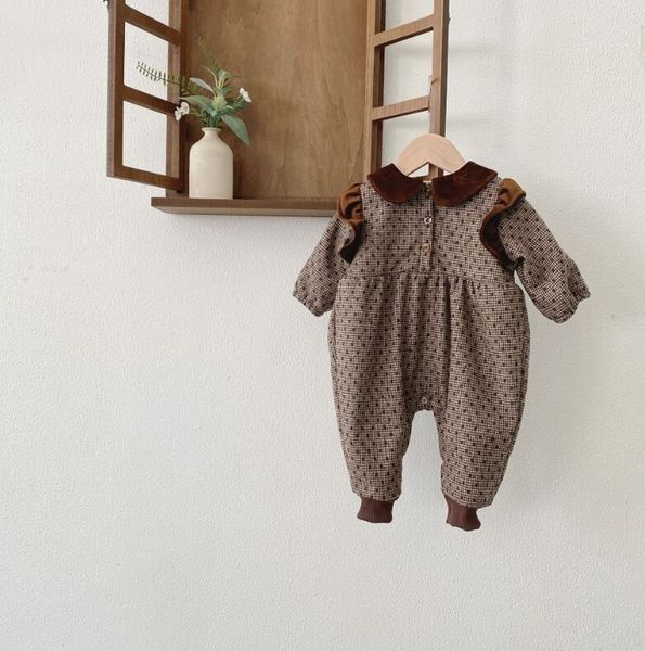 rompers 2021 boys girls plaid thicken romper cotton winter full sleeve fashion babys jumpsuit 6-24 month pw45, Blue
rompers 2021 boys girls plaid thicken romper cotton winter full sleeve fashion babys jumpsuit 6-24 month pw45, Blue