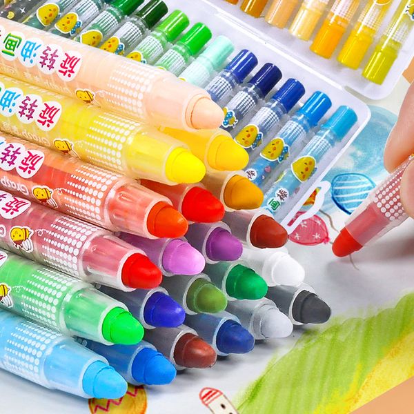 painting pens master washable children's painting plastic rotary oil stick color brush, Black;red
painting pens master washable children's painting plastic rotary oil stick color brush, Black;red