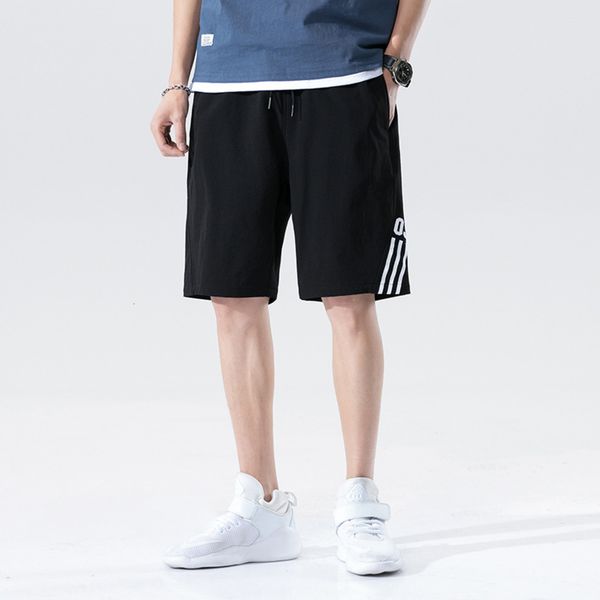 summer shorts men's trend loose tide brand beach capris summer thin wear casual, White;black
summer shorts men's trend loose tide brand beach capris summer thin wear casual, White;black