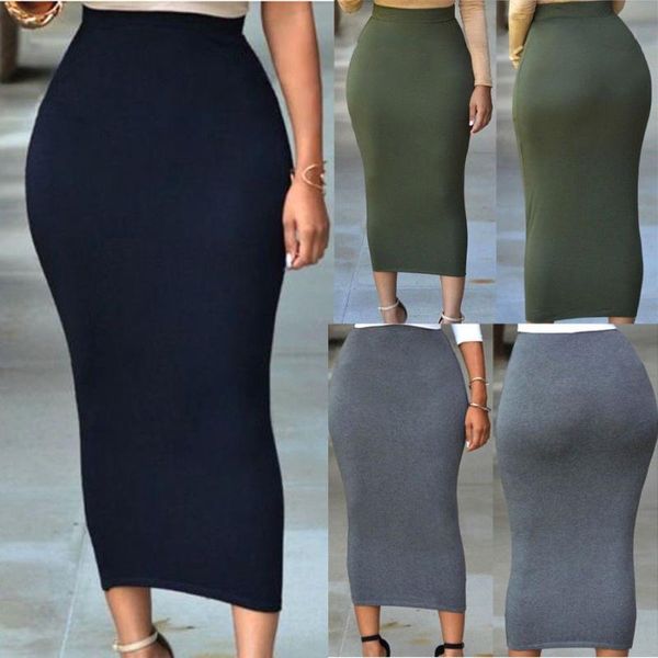 skirts muslim bodycon skirt high waist stretch long women plus size winter knitted ladies pencil, Black
skirts muslim bodycon skirt high waist stretch long women plus size winter knitted ladies pencil, Black