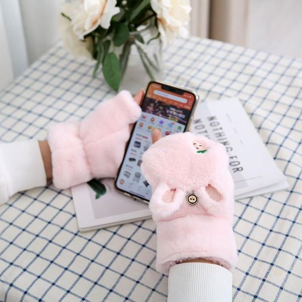 five fingers gloves fur mittens plush fingerless winter warm thick touch screen skiing cute half finger 1 pair#c, Blue;gray
five fingers gloves fur mittens plush fingerless winter warm thick touch screen skiing cute half finger 1 pair#c, Blue;gray