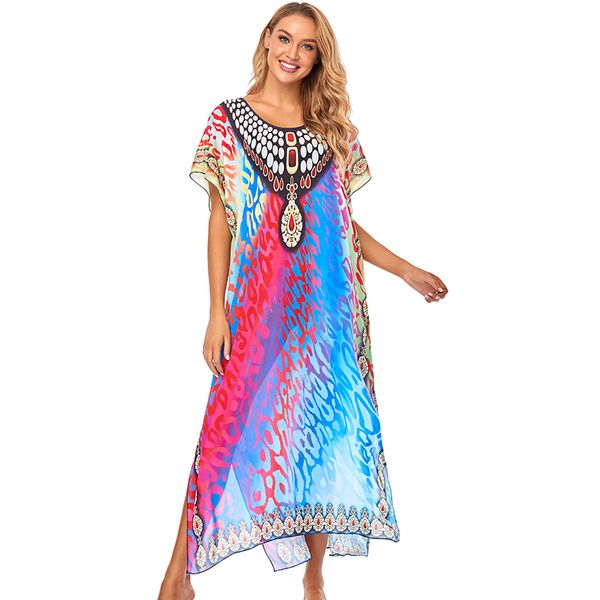 long polyester beach cover up bathing suit for women pareo swim saida de praia robe plage dress q1209 210420, White;black
long polyester beach cover up bathing suit for women pareo swim saida de praia robe plage dress q1209 210420, White;black
