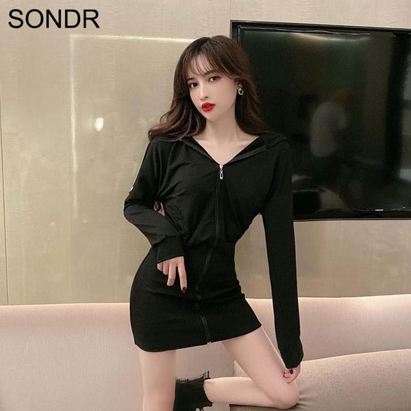 casual dresses kawaii autumn korean version solid color hong kong flavor cute hooded dress 2021 summer long sleeve zipper women, Black;gray
casual dresses kawaii autumn korean version solid color hong kong flavor cute hooded dress 2021 summer long sleeve zipper women, Black;gray