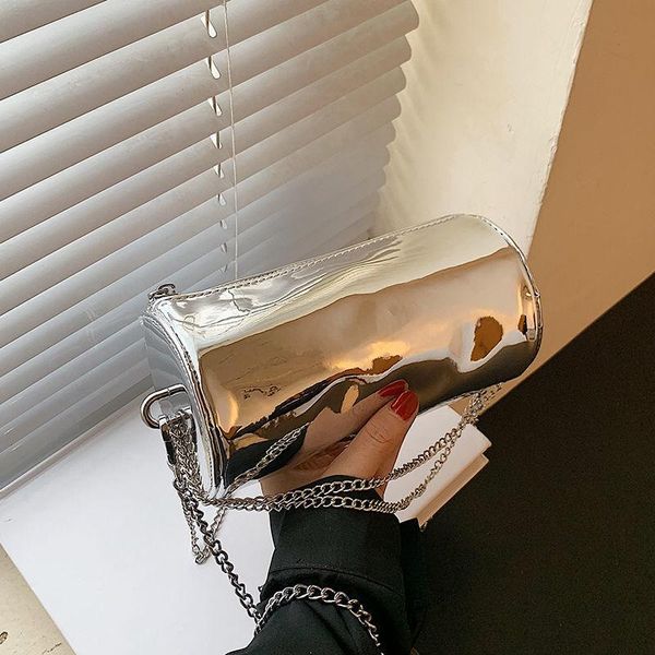 evening bags crossbody bag handbag bucket shoulder female women chain fashion silver patent leather glossy 2021 pu zipper
evening bags crossbody bag handbag bucket shoulder female women chain fashion silver patent leather glossy 2021 pu zipper