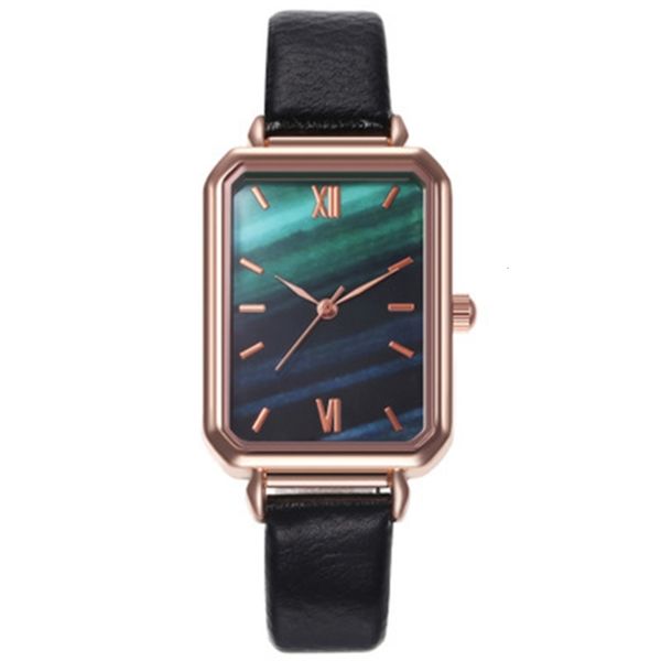 watch small green with square shell female student fashion leisure quartz, Slivery;brown
watch small green with square shell female student fashion leisure quartz, Slivery;brown