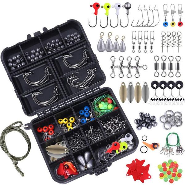 187pcs carp fishing tackle box jig hook swivel bead accessories kit sinker weights swivels snaps
187pcs carp fishing tackle box jig hook swivel bead accessories kit sinker weights swivels snaps