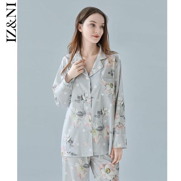 the spring and autumn period long sleeve pajamas ice silk chinese wind wutong spend 2 leisurewear suit pants women's sleepwear, Black;red
the spring and autumn period long sleeve pajamas ice silk chinese wind wutong spend 2 leisurewear suit pants women's sleepwear, Black;red
