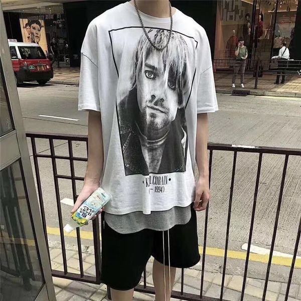 brand fear of god fog cobain rock band high street short sleeve loose fashion inst t-shirt couple man, White;black
brand fear of god fog cobain rock band high street short sleeve loose fashion inst t-shirt couple man, White;black