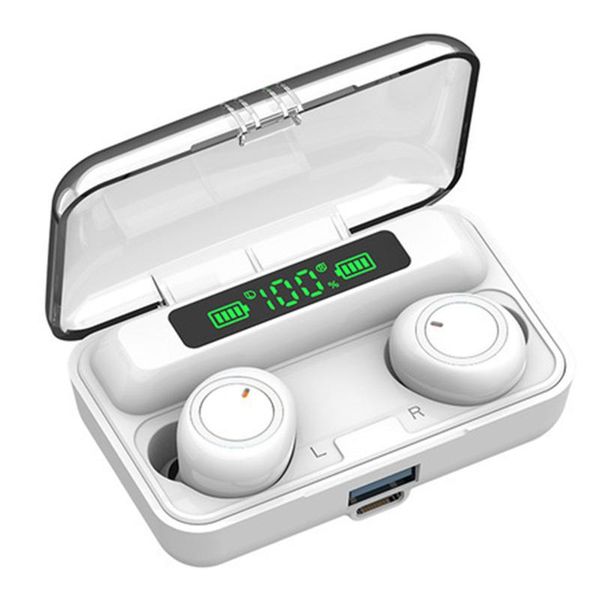 f9-3 cordless earphones auto pairing noise cancelling gaming headset sweatproof waterproof sports w/ power-bank function cell phone
f9-3 cordless earphones auto pairing noise cancelling gaming headset sweatproof waterproof sports w/ power-bank function cell phone