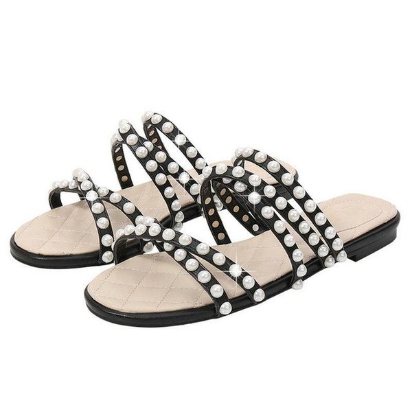 slippers ladies peep toe flat heel female summer style black large size 43 pearl soft bottom beach flip flops
slippers ladies peep toe flat heel female summer style black large size 43 pearl soft bottom beach flip flops