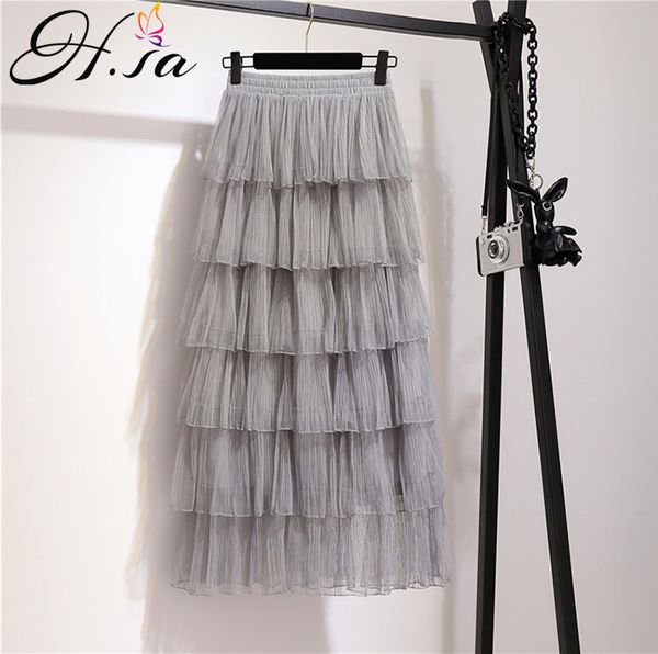 hsa summer chiffon skirts high waist cascading skirt faldas cake cute kawaii tutu long saias jupe longue femme 210417, Black
hsa summer chiffon skirts high waist cascading skirt faldas cake cute kawaii tutu long saias jupe longue femme 210417, Black