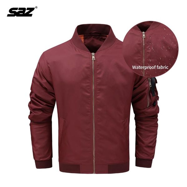 men's jackets saz versatile pocket adjustable sleeve waterproof jacket for casual comfort coat 2021 autumn, Black;brown
men's jackets saz versatile pocket adjustable sleeve waterproof jacket for casual comfort coat 2021 autumn, Black;brown