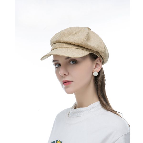 new women's solid color british cotton hemp painter's high end octagonal hat hot, Blue;gray
new women's solid color british cotton hemp painter's high end octagonal hat hot, Blue;gray