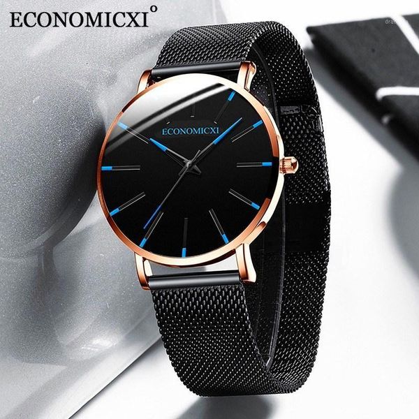 relogio masculino 2021 men fashion minimalism ultra thin watches simple male business stainless steel mesh belt quartz watch wristwatches, Slivery;brown
relogio masculino 2021 men fashion minimalism ultra thin watches simple male business stainless steel mesh belt quartz watch wristwatches, Slivery;brown