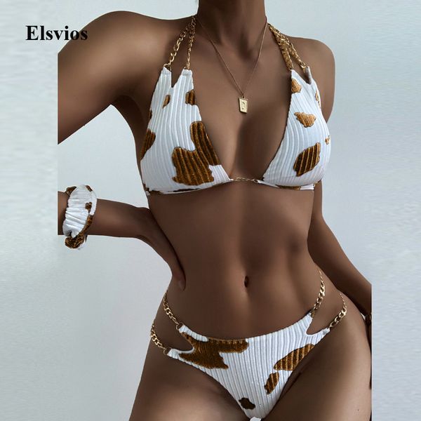 women's swimwear women push up bikini 2021 summer printed hollow out swimsuit biquini fashion chain halter set bathing suit o, White;black
women's swimwear women push up bikini 2021 summer printed hollow out swimsuit biquini fashion chain halter set bathing suit o, White;black