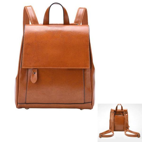 backpack yellow women 2021 genuine leather oil wax material large-capacity travel backpacks fashion office lady shoulder bag
backpack yellow women 2021 genuine leather oil wax material large-capacity travel backpacks fashion office lady shoulder bag