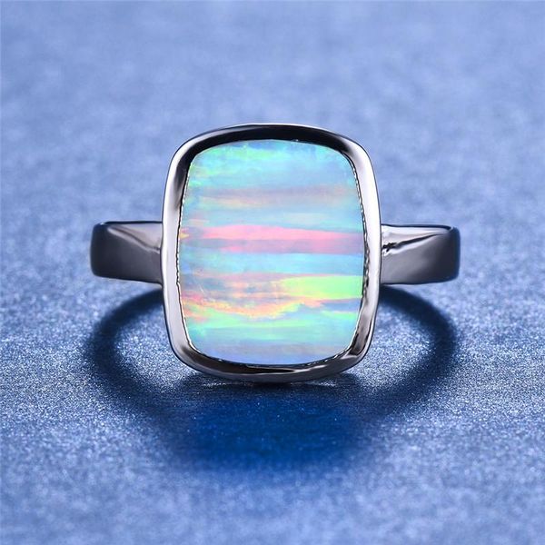 luxury men women big stone ring blue white fire opal silver color wedding band jewelry promise boho engagement rings, Slivery;golden
luxury men women big stone ring blue white fire opal silver color wedding band jewelry promise boho engagement rings, Slivery;golden