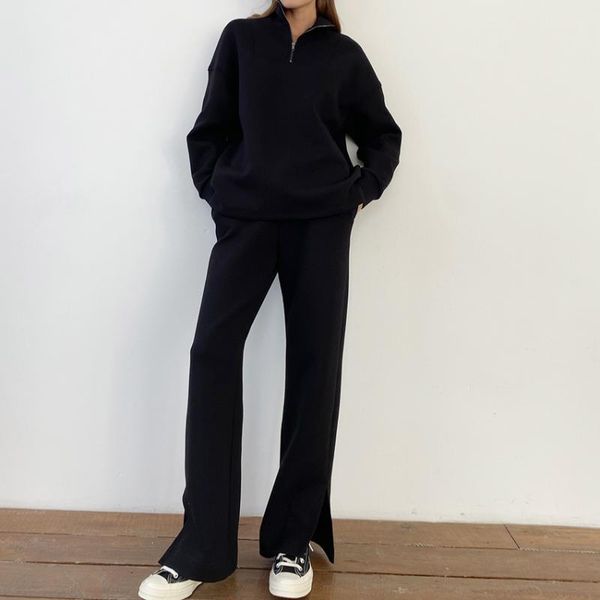 women's two piece pants women two-piece sports hooded sweater suit spring autumn solid casual full sleeve ladies loungewear set elastic, White
women's two piece pants women two-piece sports hooded sweater suit spring autumn solid casual full sleeve ladies loungewear set elastic, White