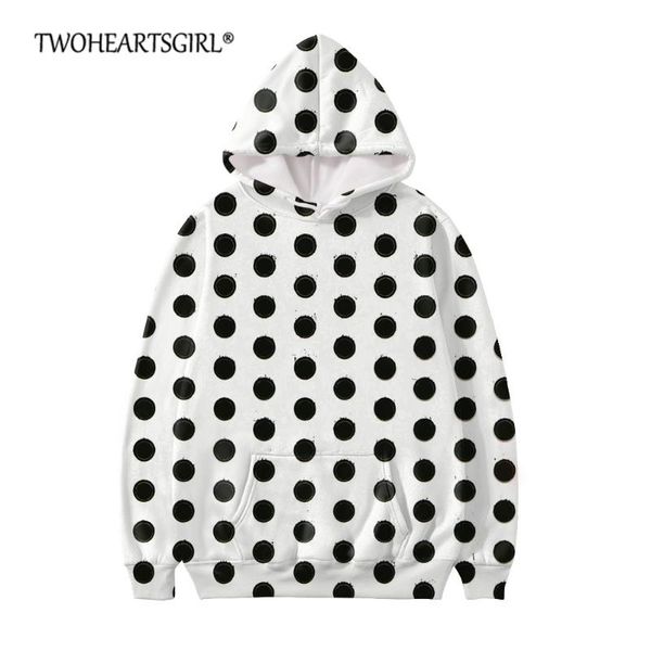 women's hoodies & sweatshirts twoheartsgirl polka dot prints women hoody casual autumn long sleeve clothing hoodie 13 colors, Black
women's hoodies & sweatshirts twoheartsgirl polka dot prints women hoody casual autumn long sleeve clothing hoodie 13 colors, Black