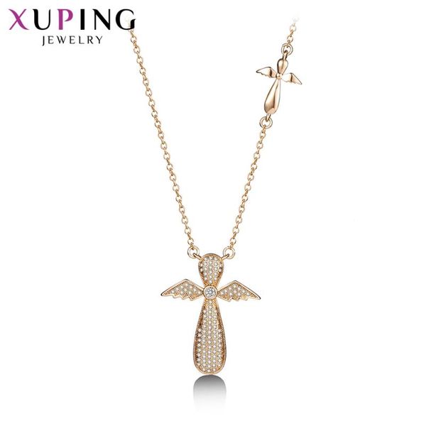pendant necklaces xuping arrival fashion cross pattern necklace for women gold color mother's day jewelry m54-40080, Silver
pendant necklaces xuping arrival fashion cross pattern necklace for women gold color mother's day jewelry m54-40080, Silver