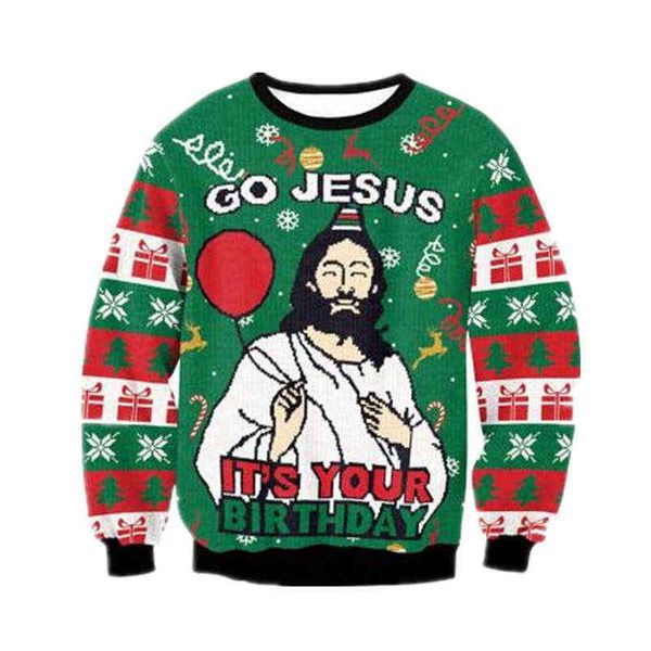 men women 2021 ugly christmas sweater for holidays santa elf christmas funny fake hair sweater autumn winter blouses y1118, White;black
men women 2021 ugly christmas sweater for holidays santa elf christmas funny fake hair sweater autumn winter blouses y1118, White;black