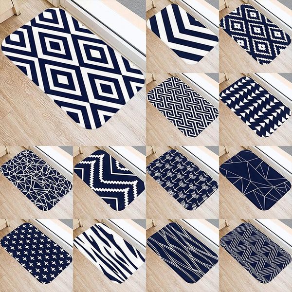 navy blue geometric pattern kitchen entrance 40*60 door mat coral velvet carpet rubber indoor floor mats non-anti-slip rug 48067 carpets
navy blue geometric pattern kitchen entrance 40*60 door mat coral velvet carpet rubber indoor floor mats non-anti-slip rug 48067 carpets