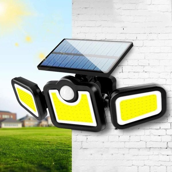 solar lamps led light outdoor waterproof 3 heads motion sensor 270 wide angle powered garland for garden
solar lamps led light outdoor waterproof 3 heads motion sensor 270 wide angle powered garland for garden