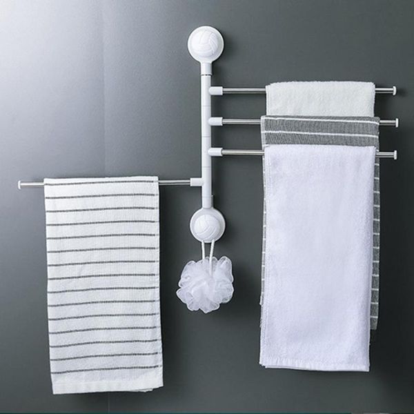 punching-360 rotating towel rack bath rail hanger holder 4 swivel bars bathroom wall mounted household rod shower curtains
punching-360 rotating towel rack bath rail hanger holder 4 swivel bars bathroom wall mounted household rod shower curtains