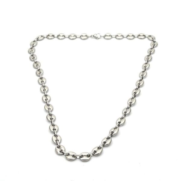 mujer and hombre necklace jewelry wholesale stainless steel necklace silver color coffee bean fashion fast ship
mujer and hombre necklace jewelry wholesale stainless steel necklace silver color coffee bean fashion fast ship