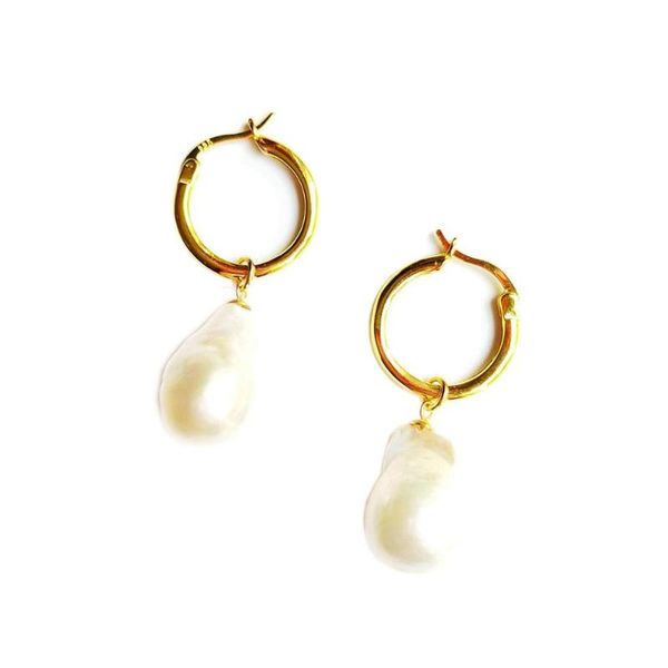 other lii ji baroque pearl 925 sterling silver gold color small hoop hook earrings bridal jewelry bridesmaids gift, Golden;silver
other lii ji baroque pearl 925 sterling silver gold color small hoop hook earrings bridal jewelry bridesmaids gift, Golden;silver