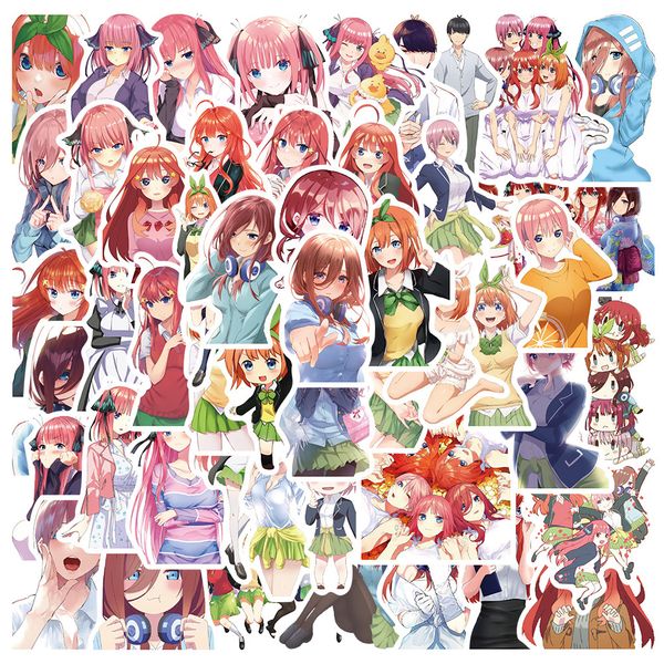 50 pcs mixed skateboard stickers anime quintessential quintuplets for car lapfridge helmet pad bicycle bike motorcycle ps4 book guitar pvc d
50 pcs mixed skateboard stickers anime quintessential quintuplets for car lapfridge helmet pad bicycle bike motorcycle ps4 book guitar pvc d