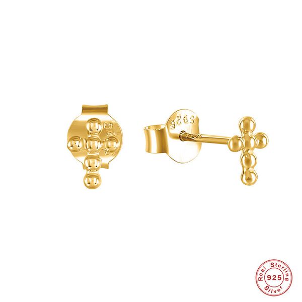 100% 925 sterling silver small round beads cross stud earrings for womendio chan contact
100% 925 sterling silver small round beads cross stud earrings for womendio chan contact