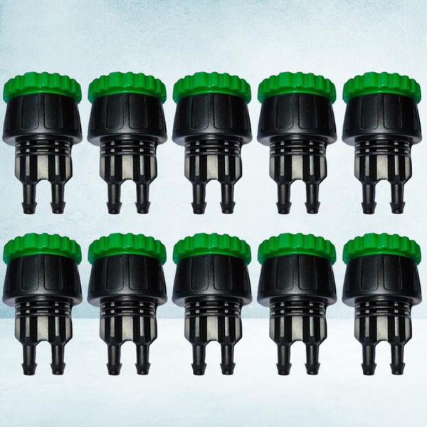 10pcs irrigation tap connectors water pipe joints connector watering double quick for garden equipments
10pcs irrigation tap connectors water pipe joints connector watering double quick for garden equipments