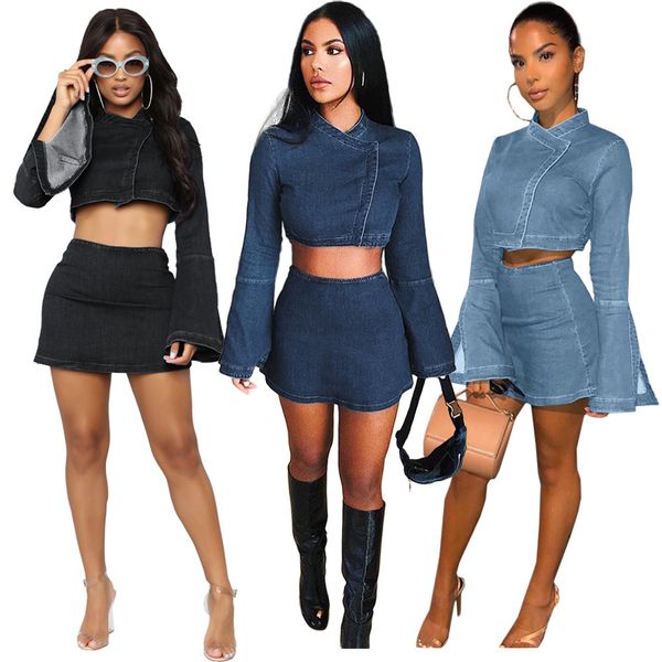 dress dress women fall two pieces denim es define enlargement harvest and high waist mini skirts ladies ed in jeans, Black;gray
dress dress women fall two pieces denim es define enlargement harvest and high waist mini skirts ladies ed in jeans, Black;gray