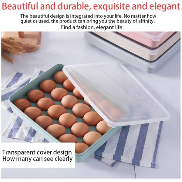 storage bottles & jars kitchen supplies transparent egg refrigerator box portable outdoor plastic with grid food container
storage bottles & jars kitchen supplies transparent egg refrigerator box portable outdoor plastic with grid food container