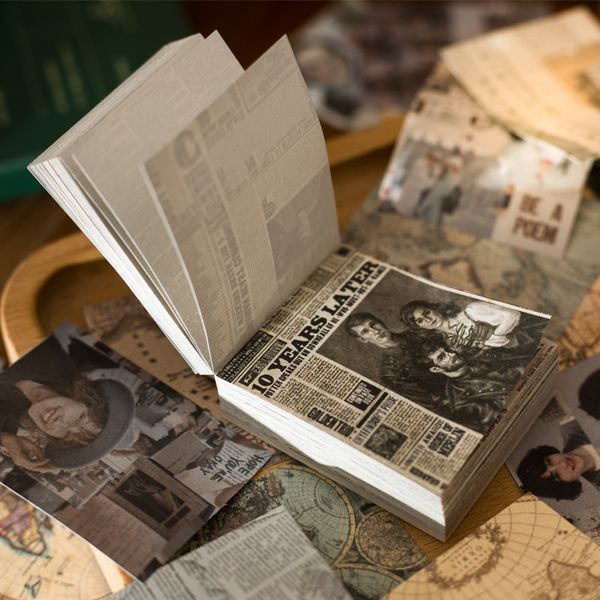165 sheets vintage style journaling diy scrapbooking material paper floral retro old time letter diy art project material
165 sheets vintage style journaling diy scrapbooking material paper floral retro old time letter diy art project material
