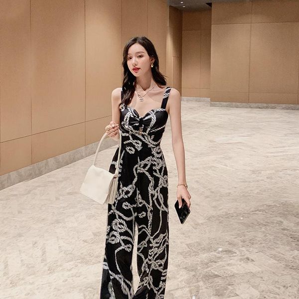 women's jumpsuits & rompers fashion women arrival casual comfortable long jumpsuit vintage work style temperament print ro, Black;white
women's jumpsuits & rompers fashion women arrival casual comfortable long jumpsuit vintage work style temperament print ro, Black;white