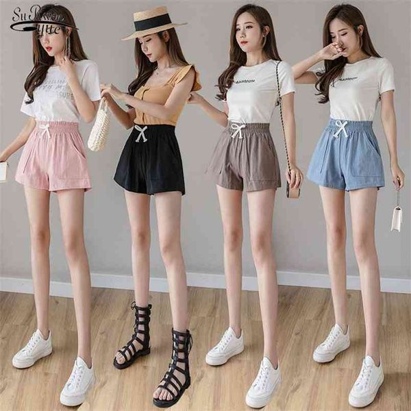 plus size loose casual women shorts summer solid chic style cotton linen high waisted nice korean short femme 10079 210421, White;black
plus size loose casual women shorts summer solid chic style cotton linen high waisted nice korean short femme 10079 210421, White;black