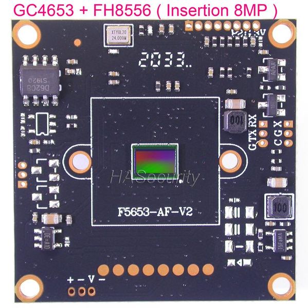 cameras ahd 5.0mp / 4.0mp (insertion to 8mp) 1/3" galaxycore gc4653 cmos + fh8556 cctv camera pcb board module (optional cable)
cameras ahd 5.0mp / 4.0mp (insertion to 8mp) 1/3" galaxycore gc4653 cmos + fh8556 cctv camera pcb board module (optional cable)