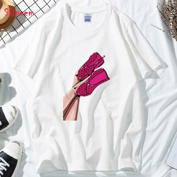 women's t-shirt t shirt stilettos women tshirt harajuku vintage aesthetic tumblr punk kawaii gothic korean style skipoem streetwear clo, White
women's t-shirt t shirt stilettos women tshirt harajuku vintage aesthetic tumblr punk kawaii gothic korean style skipoem streetwear clo, White