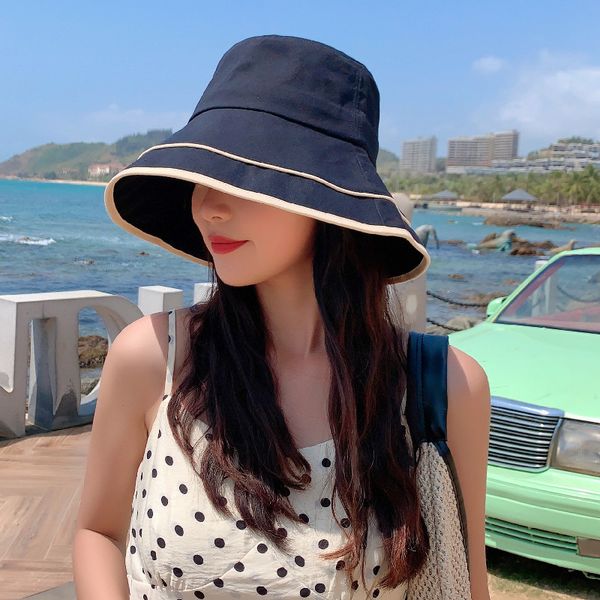 fisherman hats woman spring and autumn face cover korean version sunscreen folding sun visor hat along the tide large casual brim summer, Blue;gray
fisherman hats woman spring and autumn face cover korean version sunscreen folding sun visor hat along the tide large casual brim summer, Blue;gray