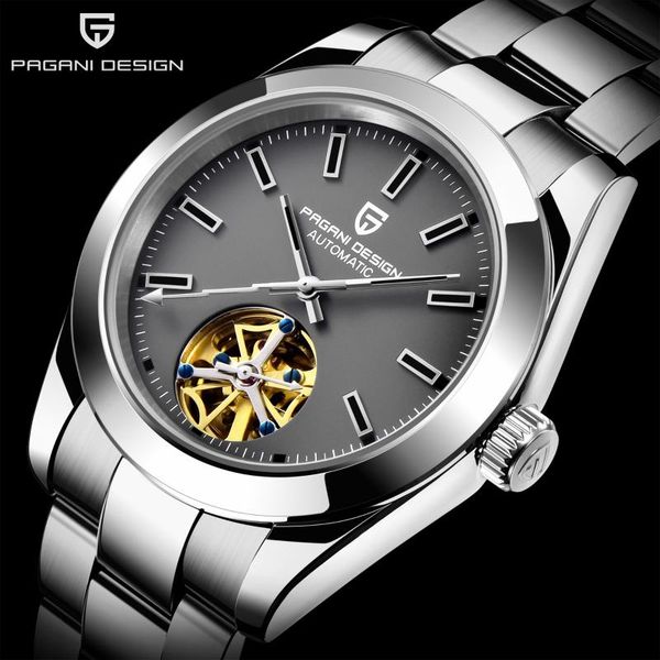 wristwatches 2021 pagani design tourbillon men's mechanical watches sapphire luxury automatic watch men business relogio masculino, Slivery;brown
wristwatches 2021 pagani design tourbillon men's mechanical watches sapphire luxury automatic watch men business relogio masculino, Slivery;brown