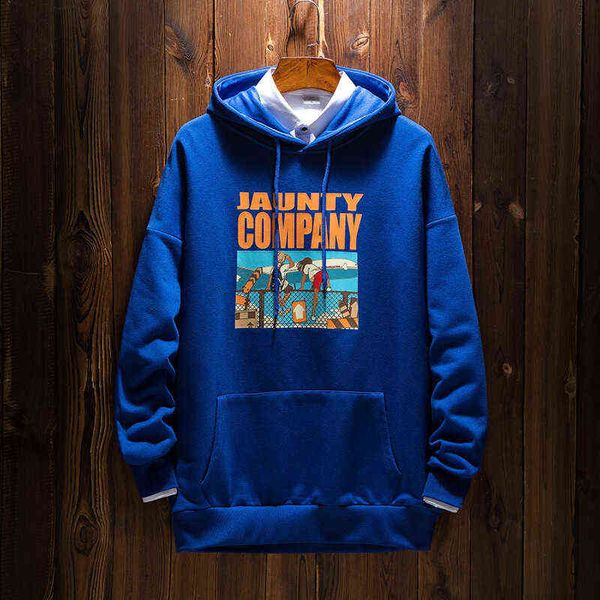 jiaye men's sweater spring and autumn pullover hoodie korean fashion student handsome coat hooded clothes blue, Black
jiaye men's sweater spring and autumn pullover hoodie korean fashion student handsome coat hooded clothes blue, Black