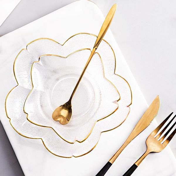 dishes & plates japanese style creative gilt glass cherry blossom shape plate fruit salad bowl dessert seasoning dish kitchen
dishes & plates japanese style creative gilt glass cherry blossom shape plate fruit salad bowl dessert seasoning dish kitchen