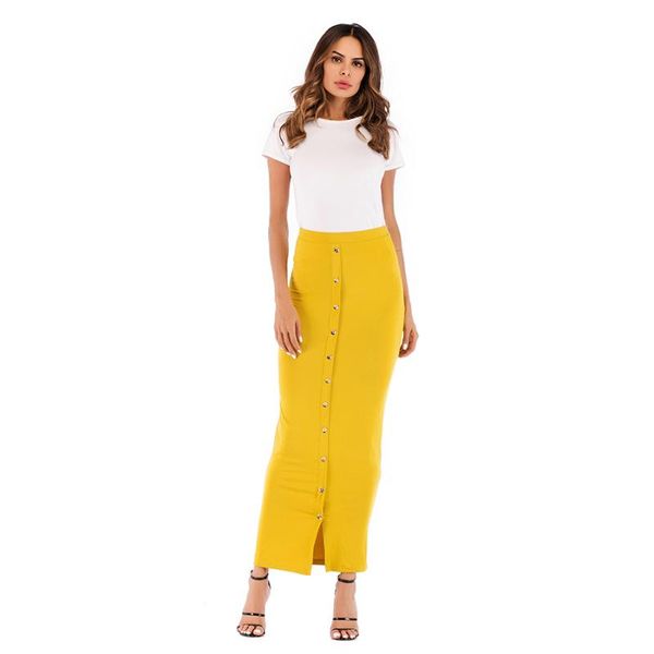 skirts faldas mujer moda 2021 women slim pencil solid long skirt jupe longue femme modal casual package hip, Black
skirts faldas mujer moda 2021 women slim pencil solid long skirt jupe longue femme modal casual package hip, Black